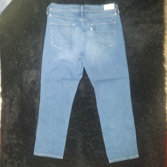 Levis white tag ladies' mid-rise skinny jeans, size 12, 30" waist - Picture 4 of 13